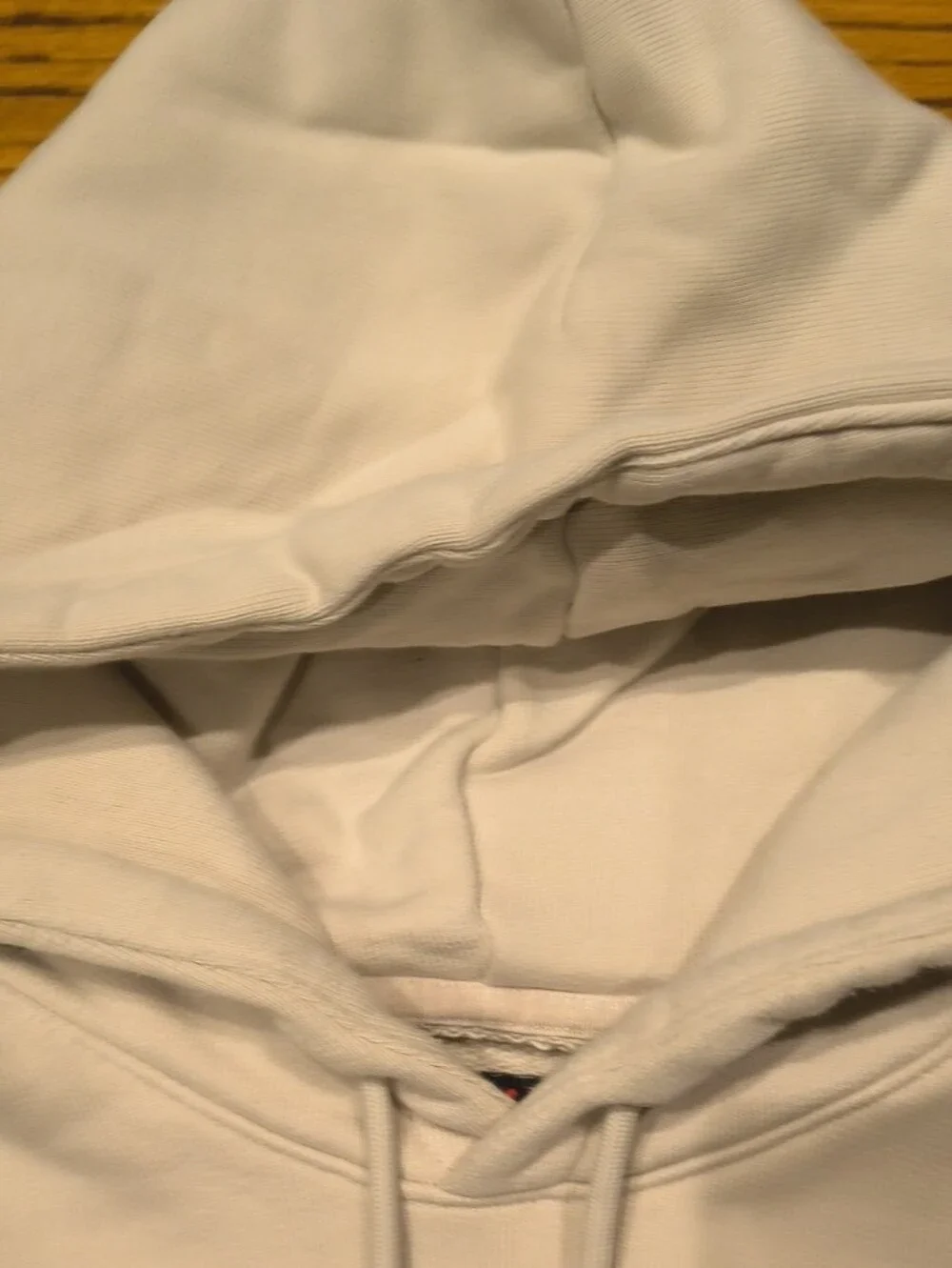 Jordan Cream Pullover Hoodie with A Ma Maniere Script